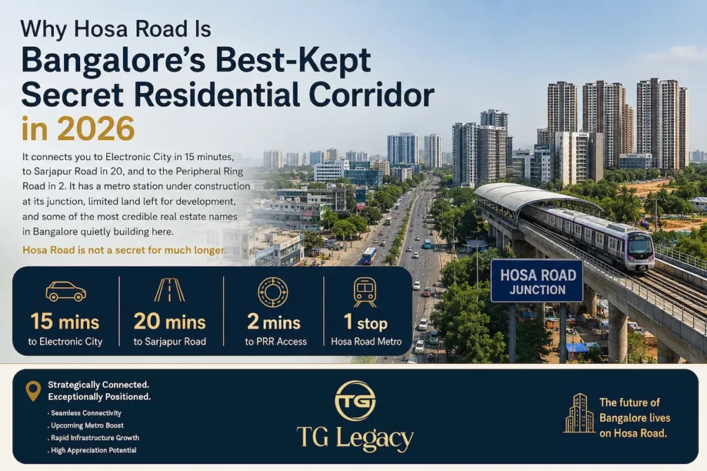 Why Hosa Road is Bangalore's best residential corridor in 2026